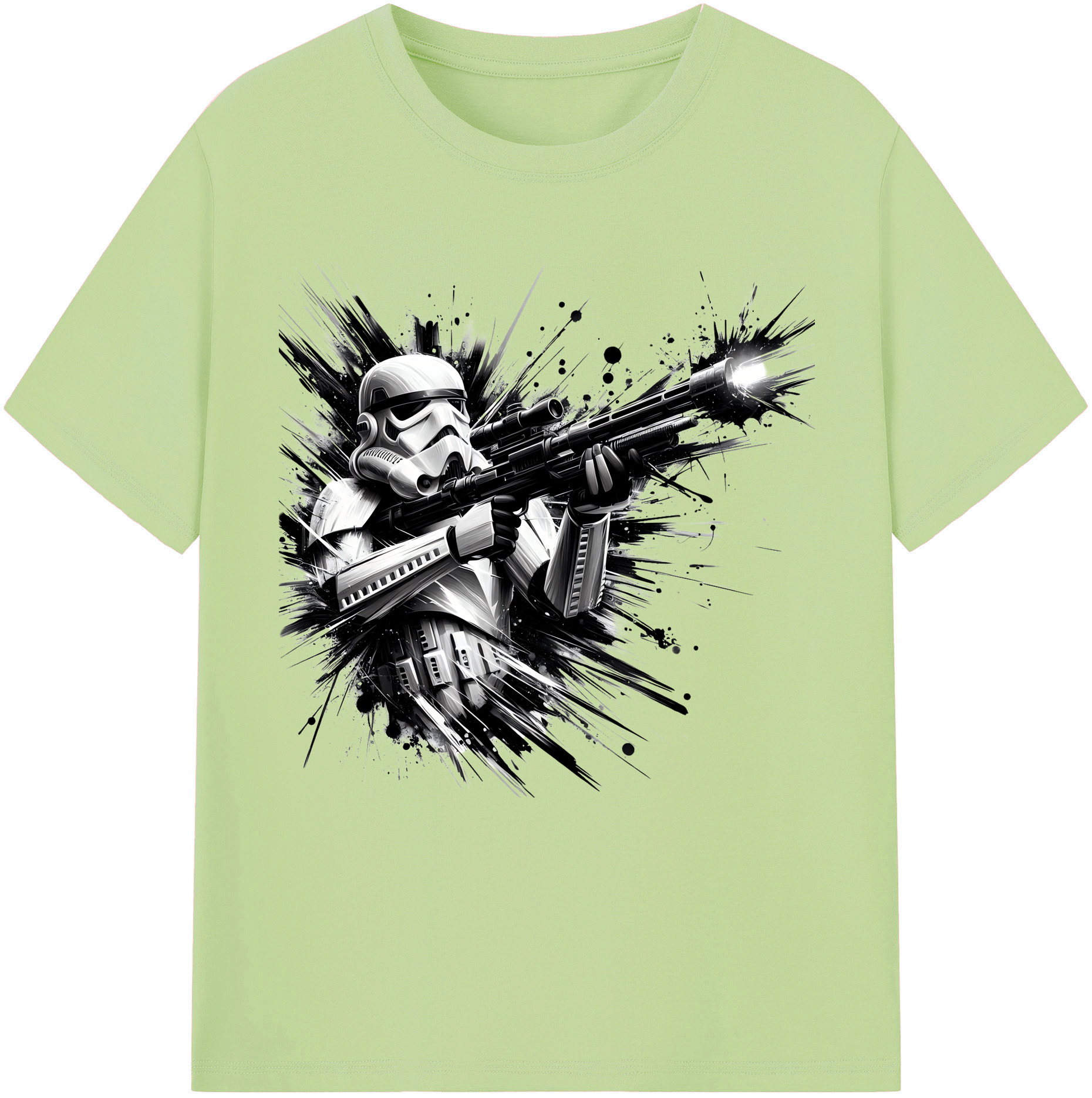 （画像用） スター・ウォーズ Star Wars 綿100％半袖Tシャツ（フロントプリント）